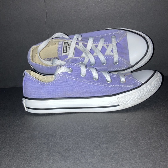 Converse Unisex 70 Ox Lilac Chuck Taylor All Star Low Top Sneakers Youth Size 2 - Picture 2 of 12